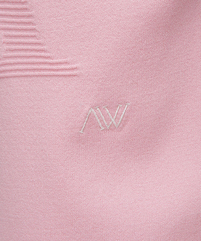 Women's V-Neck Sweater Vest - Light Pink