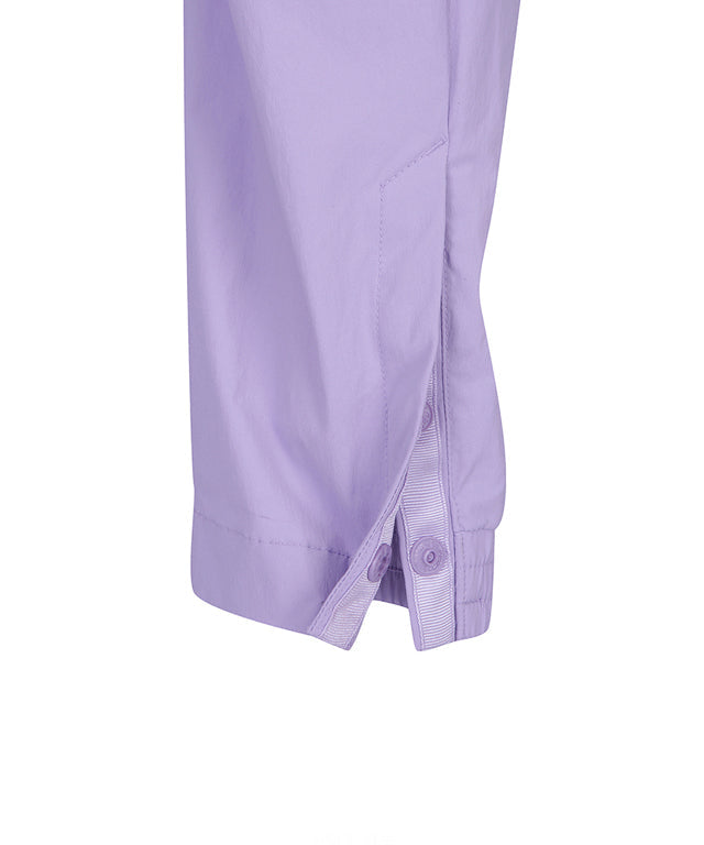 Women's Ventilation Slim Jogger Long Pants - Lavender