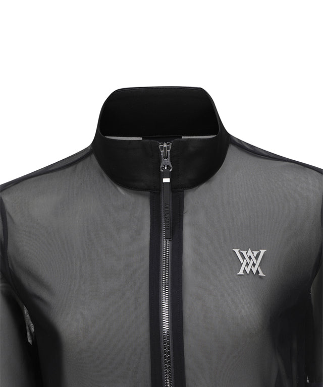 ■ANEW GOLF■ Women's IT Mesh Full Zip Up JACKETBK Women's IT Mesh Full Zip-Up Jacket - Black – Anew Golf USA