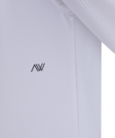 [Legacy Sale] Men's Sleeve Ventilation Cold Fabric Long T-Shirt - White