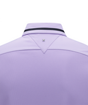Men's Back Triangular Point Short T-Shirt - Lavender