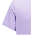 Men's Back Triangular Point Short T-Shirt - Lavender