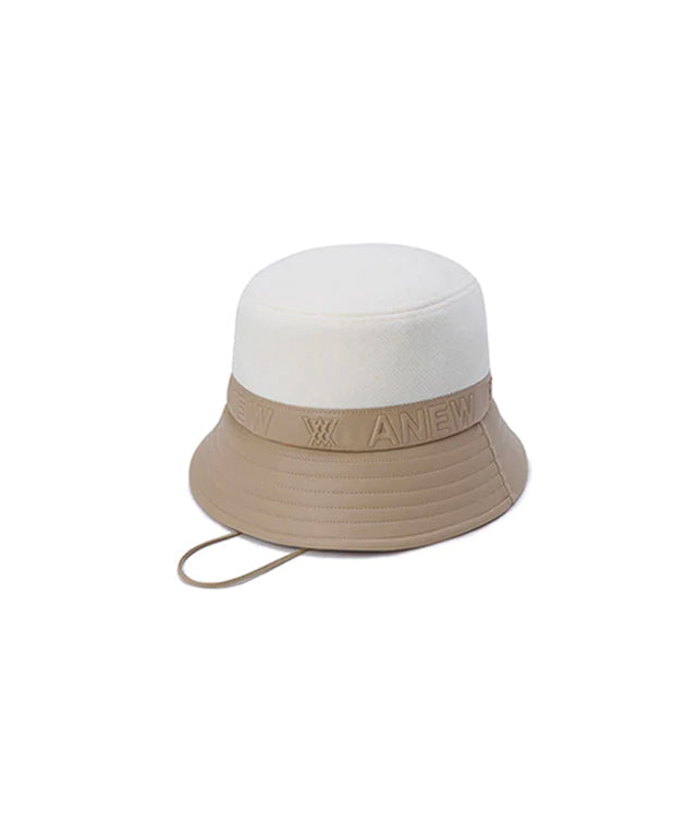 Mixed Wool Bucket Hat - Ivory